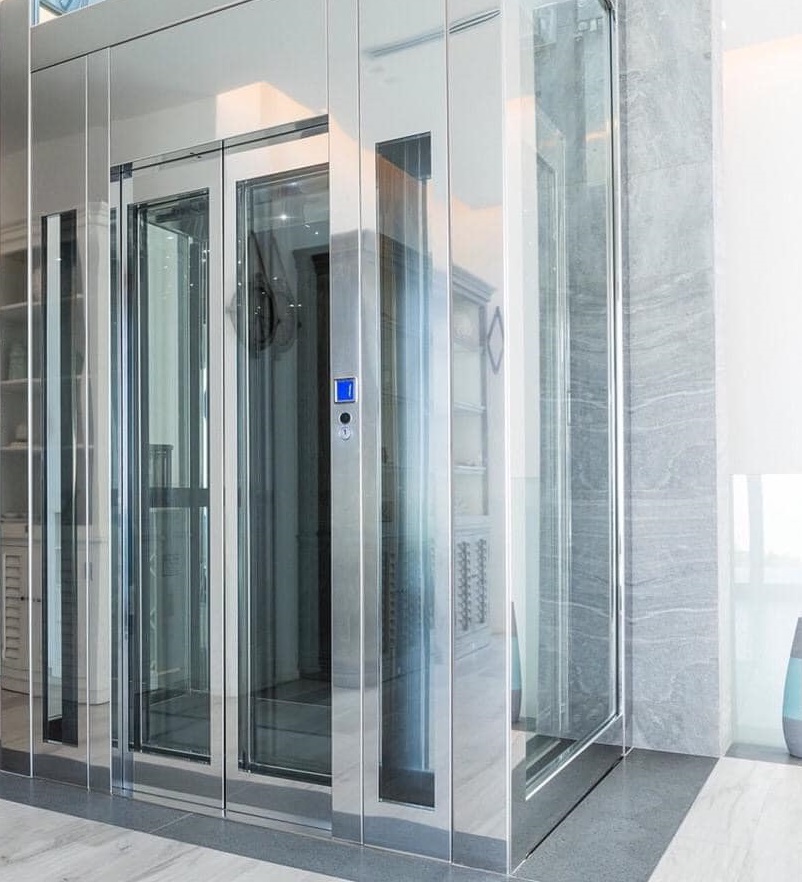 Các loại cửa thang máy được lắp đặt phổ biến hiện nay.