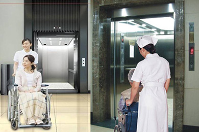 So sánh giữa thang máy bệnh viện và thang máy siêu thị