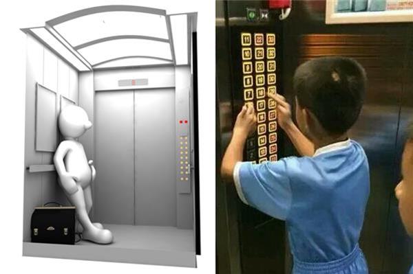 Dậy trẻ nhỏ sử dụng thang máy lịch sự theo người Nhật