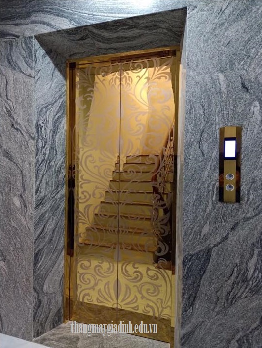 Phương án tiết kiệm diện tích khi sử dụng thang máy gia đình