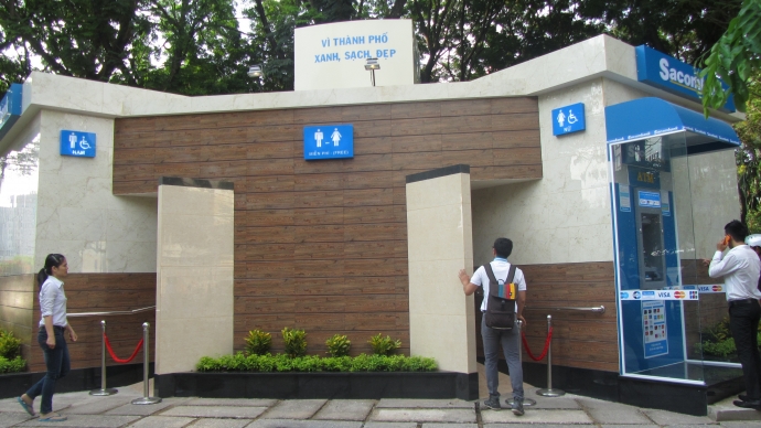 Nhà vệ sinh hiện đại nhất Sài Gòn