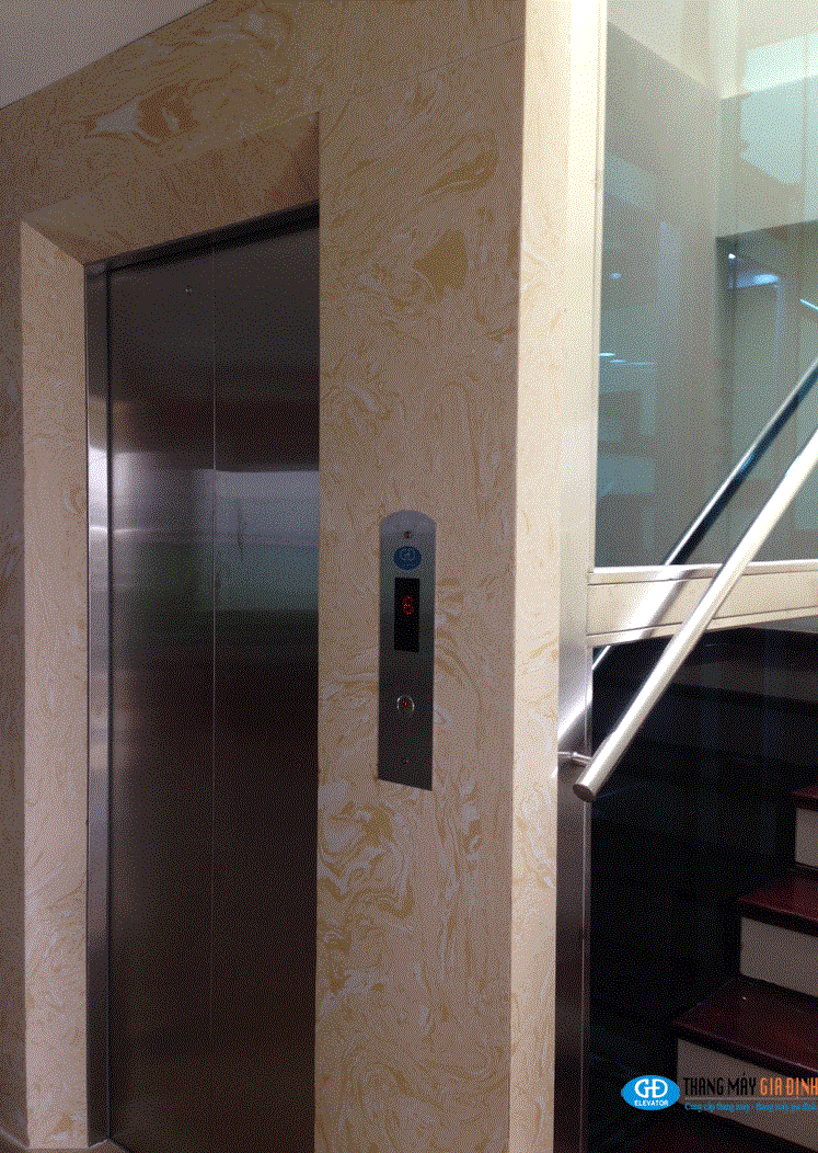 Phương án lắp đặt thang máy cho nhà hạn chế diện tích