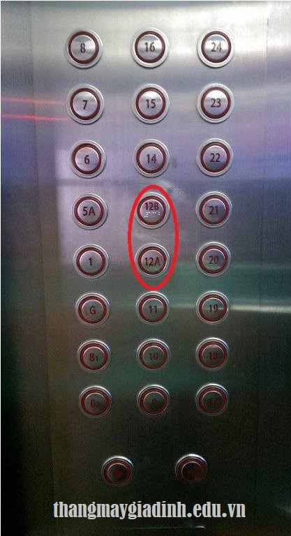 Vì sao thang máy không có nút bấm số 13