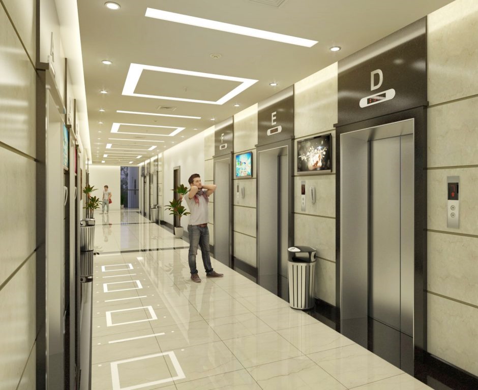 Sử dụng thang máy trong tòa nhà chung cư an toàn