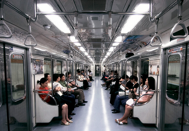 Tàu điện ngầm hiện đại của Hàn Quốc
