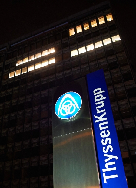 thang may ThyssenKrupp