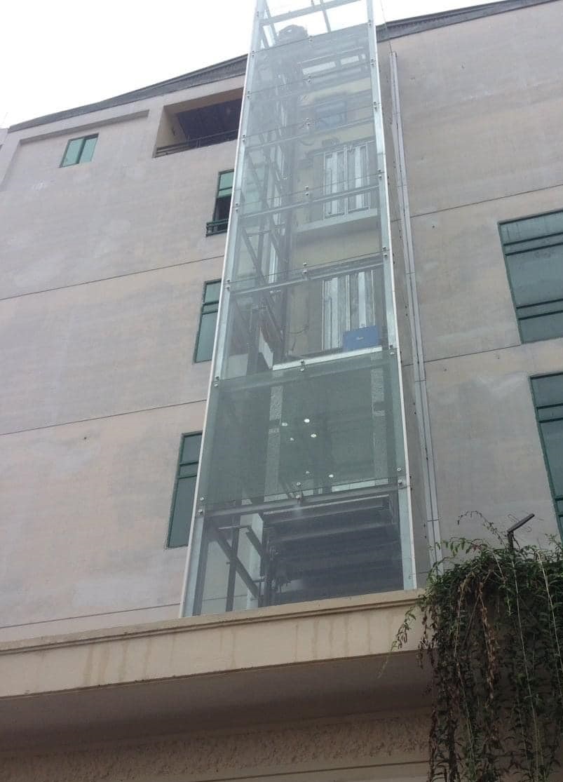 Kích thước tiêu chuẩn dành cho thang máy gia đình