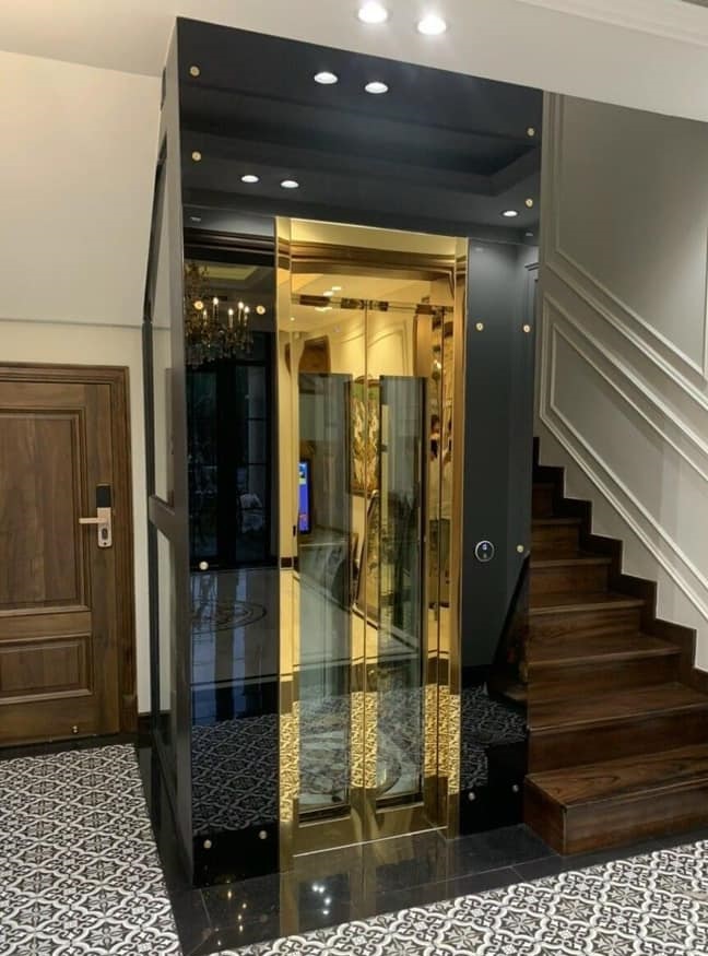 Kích thước và tải trọng phổ biến của thang máy gia đình