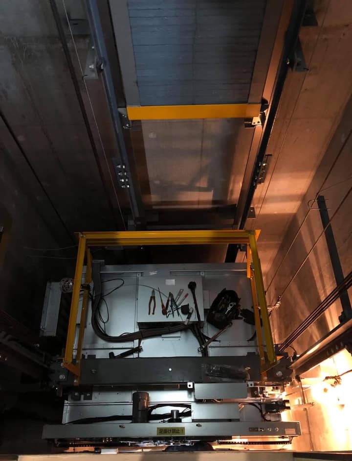 Những thiết bị phải kiểm tra khi bảo trì thang máy